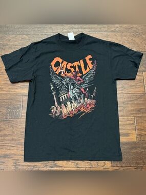 CASTLE “the devil rides summer” 2013 short sleeve unisex concert t-shirt